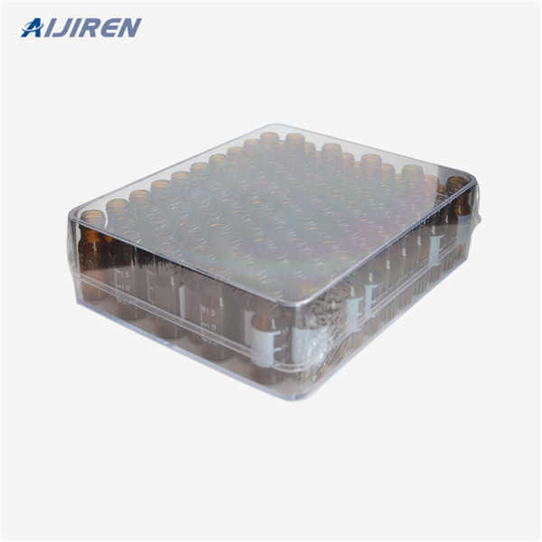 5.0 Borosilicate Glass HPLC Vials & Caps with patch for Aijiren autosampler